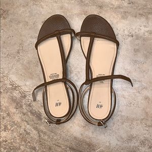 H&M brown sandals